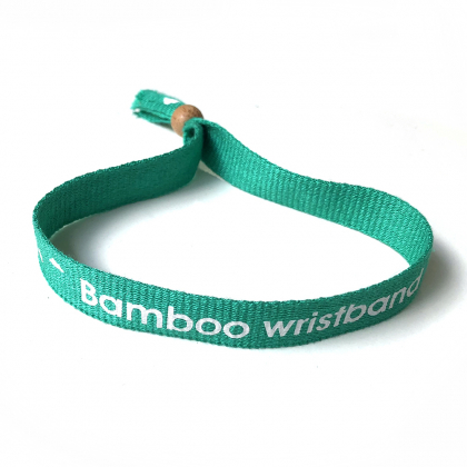 Ecological bamboo fabric wristbands