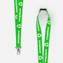 RPET Full Colour Print Lanyards + safety breakaway