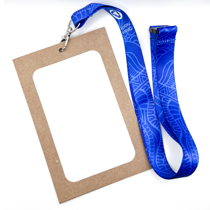 Kraft Badge Holder A6 105 x 150mm