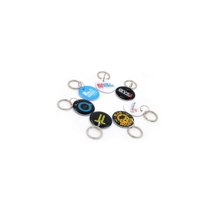 RFID Keychain with Full-Color Doming