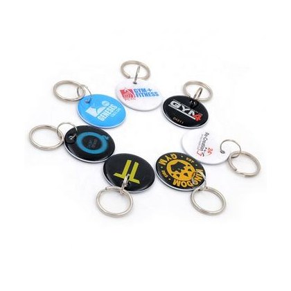 RFID Keychain with Full-Color Doming