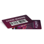 Custom PVC Cards 86x54mm with Barcode