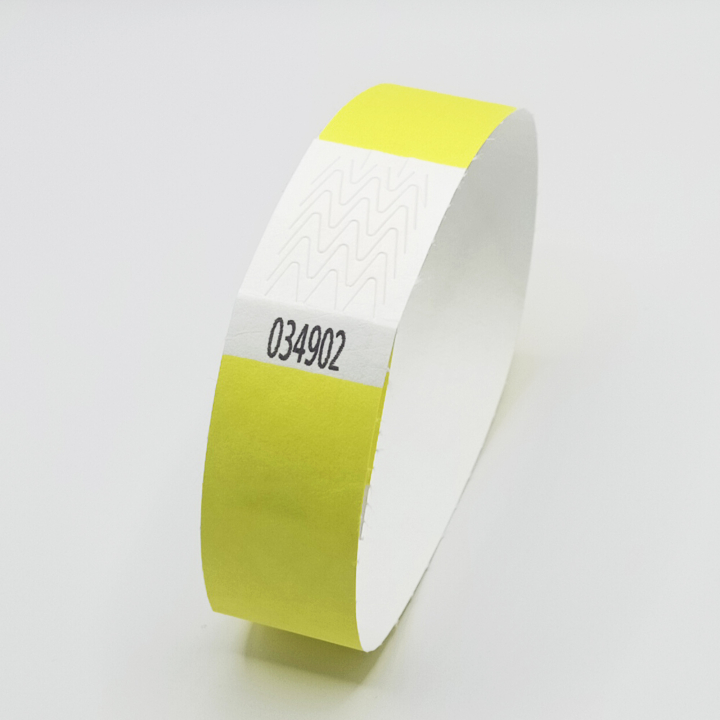 Plain Tyvek wristbands