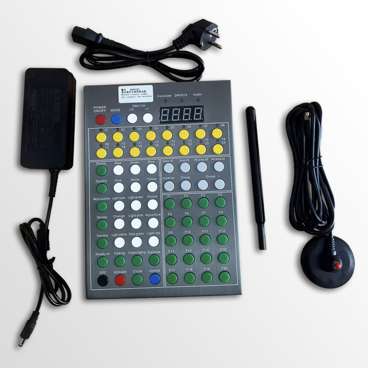 DMX Controller for LED Bracelets