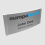 Curved Model C Magnetic Name Badge 78x32 mm