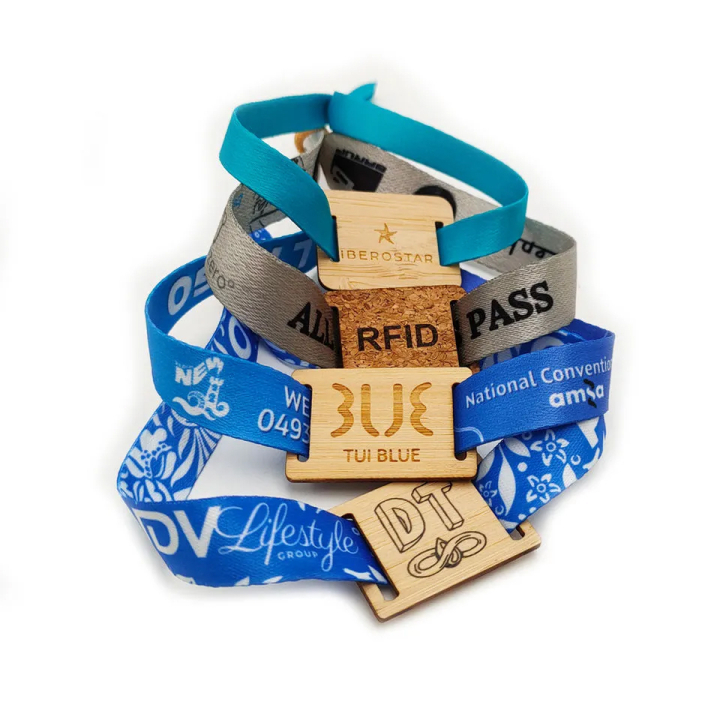 Eco-Friendly Fabric RFID Wristbands