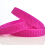 Embossed Silicone Wristbands