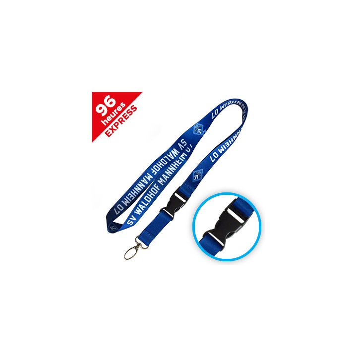 Express Full Colour Print Lanyards + Plastic Buckle